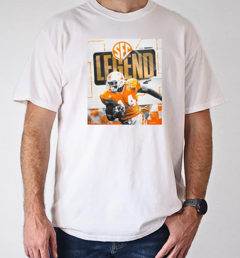 Eric Berry Tennessee Football SEC Legends Class Of 2024 T-Shirt