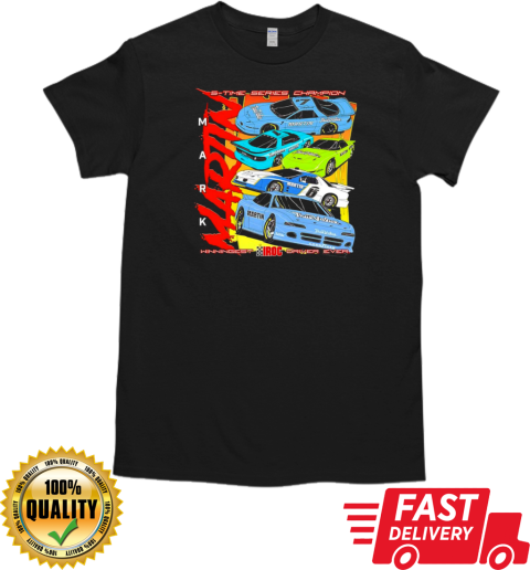 Mark Martin 5 Time Series Champion Grp Hea T-Shirt