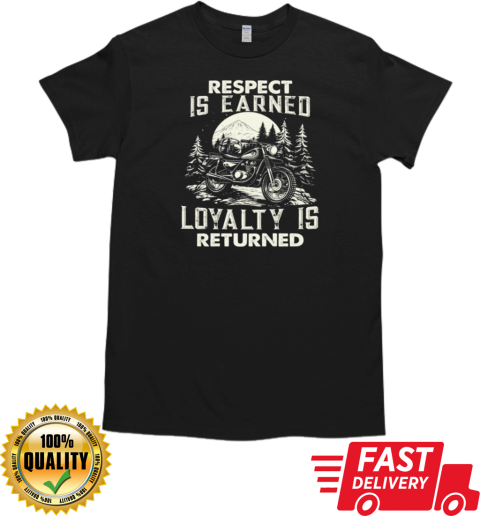 Respect Is Earned T-Shirt