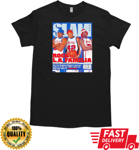 Slam Jason Terry Dirk Nowitzki Grant Hill Rock LA Familia T- Classic Men's T-shirt