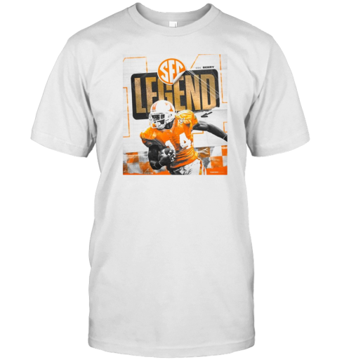 Eric Berry Tennessee Football SEC Legends Class Of 2024 T-Shirt