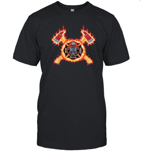 Never Forget 11 09 01 Firefighter T-Shirt