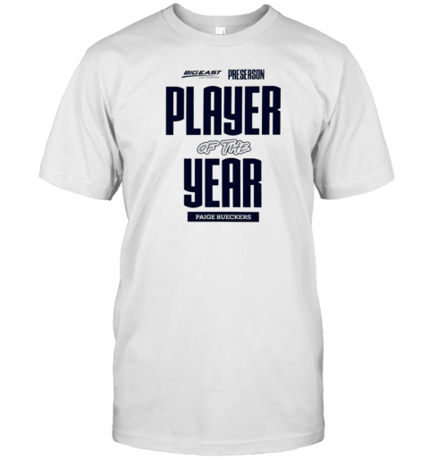 Paige Bueckers Preseason Player Of The Year T-Shirt