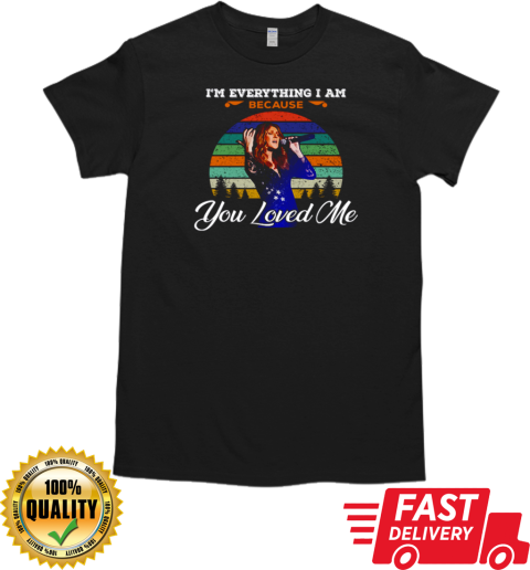 Celine Dion Because You Loved Me I'm Everything I Am T- Classic Men's T-shirt