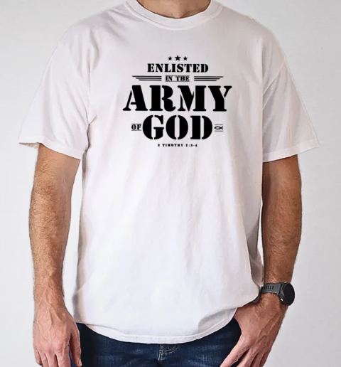 Enlisted In The Army Of God T- Classic Men's T-shirt