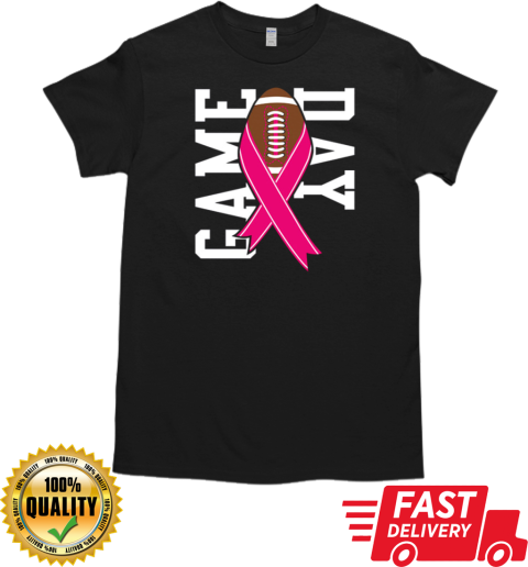 Game Day Football Breast Cancer Awareness T- Classic Men's T-shirt