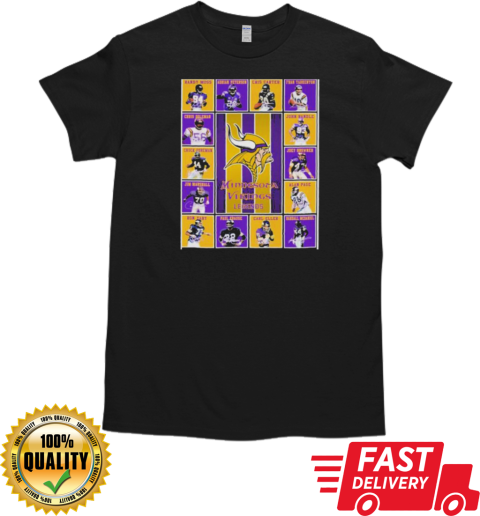 Minnesota Vikings Legends Players Blanket T- Classic Men's T-shirt