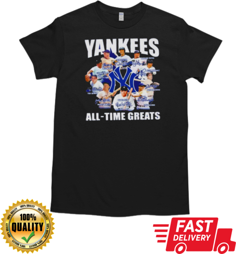 New York Yankees All Time Greats signatures T- Classic Men's T-shirt