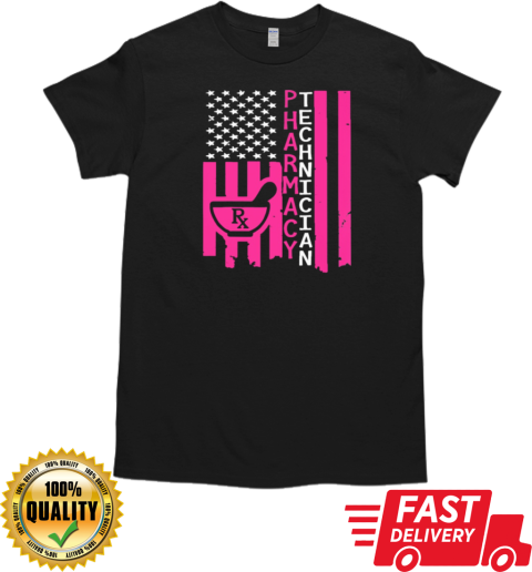 Pharmacy Technician Flag T-Shirt