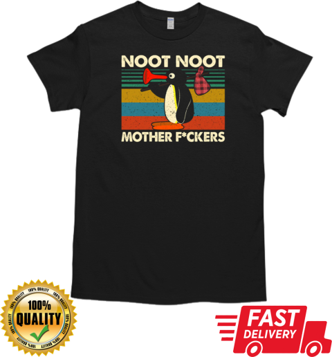 Pingu Noot Noot Motherfucker Vintage T- Classic Men's T-shirt