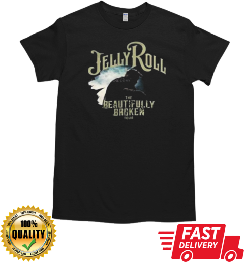 The Beautifully Broken Tour 2024 Jelly Roll Concert T- Classic Men's T-shirt