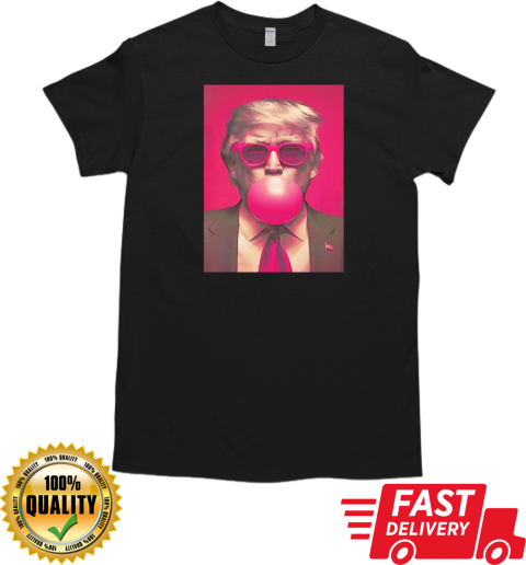 Tiffany Gomas Wearing Trump Bubble Gum 2024 T- Classic Men's T-shirt