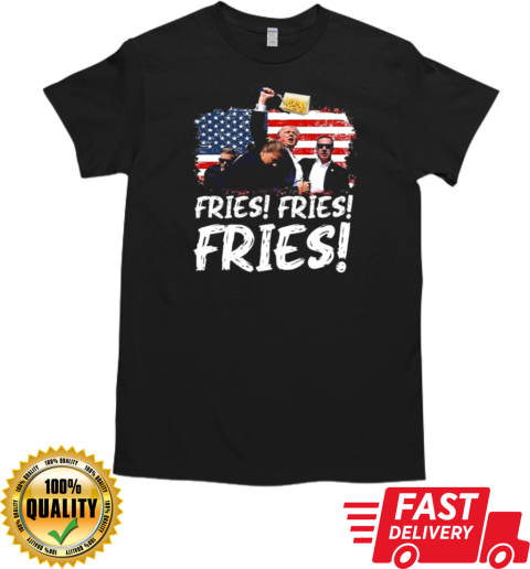 Trump McDonald's Fries Fries Fries T- Classic Men's T-shirt