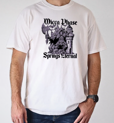 Wicca Phase Springs Eternal Castle Guardian T-Shirt