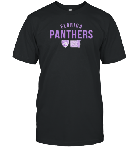 Florida Panthers Richmond Resilient Hockey Fights Cancer T-Shirt