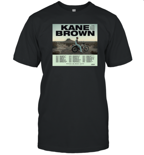 Kane Brown The High Road 2025 Tour T-Shirt