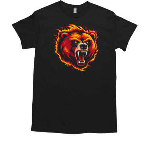 Roaring bear head T-Shirt