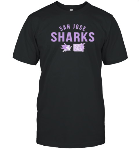 San Jose Sharks Richmond Resilient Hockey Fights Cancer T-Shirt