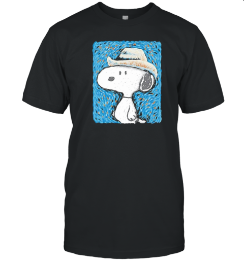 Snoopy Van Gogh Snoop Van Dogh T-Shirt