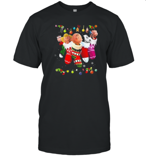 Snoopy's Christmas Best Present From Santa Claus T-Shirt