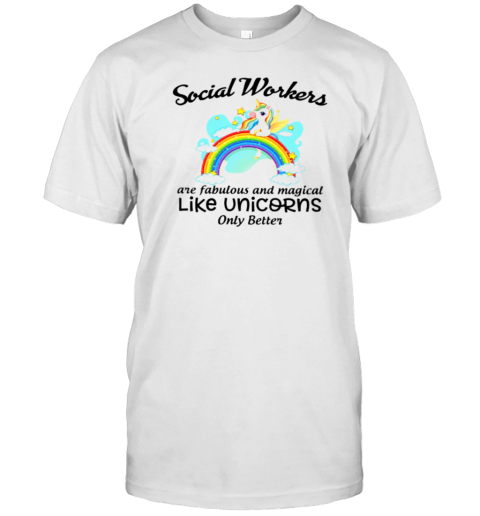 Social Worker Unicorn T-Shirt