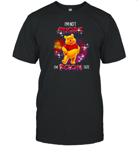 Sparkling Winnie the Pooh I'm Not Short I'm Pooh Size T-Shirt