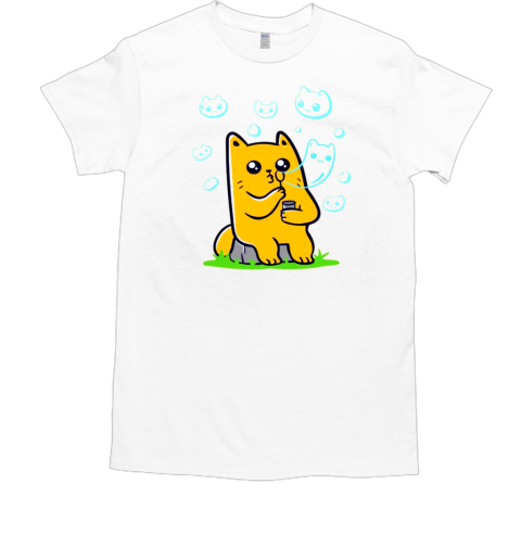 Cat and Bubble Cats T-Shirt