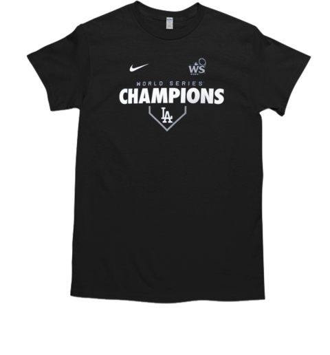 Los Angeles Dodgers Nike 2024 World Series Champions Roster T-Shirt