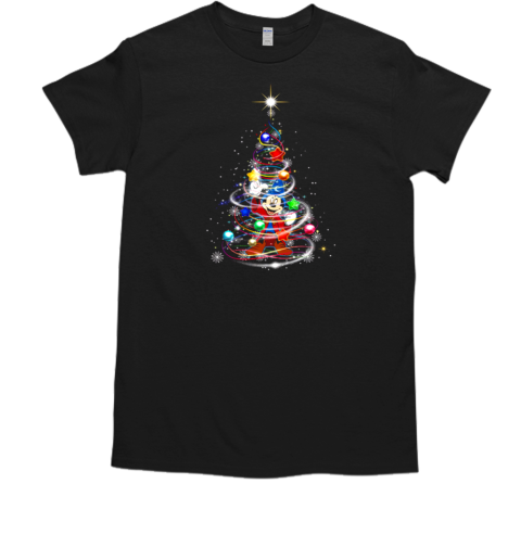 Mickey Mouse With Christmas Ornament T-Shirt