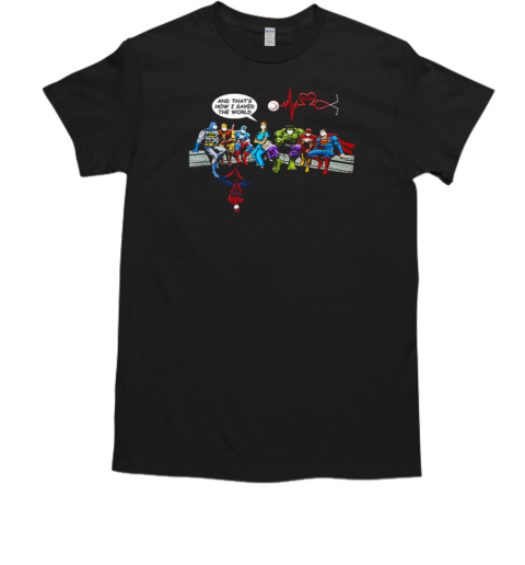 Nurse and Superheroes T-Shirt