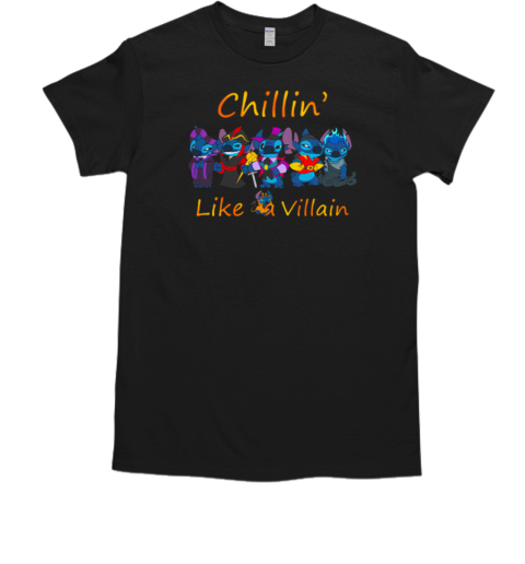 Stitch Chillin' Like A Villain T-Shirt