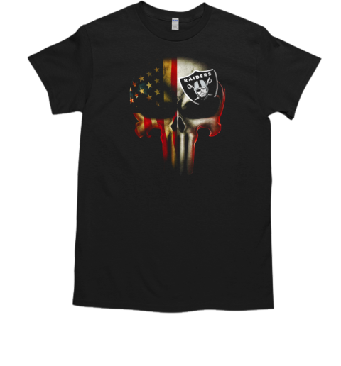 The Punisher Skull Oakland Raiders T-Shirt