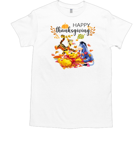 Winnie the Pooh Happy Thanksgiving T-Shirt