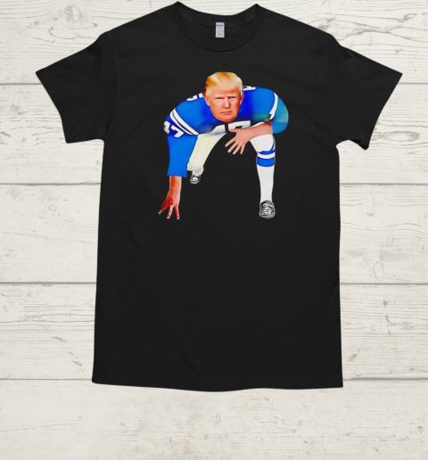 All American Donald Trump football T-Shirt