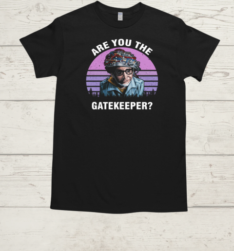 Ghostbusters Are You The Gatekeeper  Classic Men's T-shirt