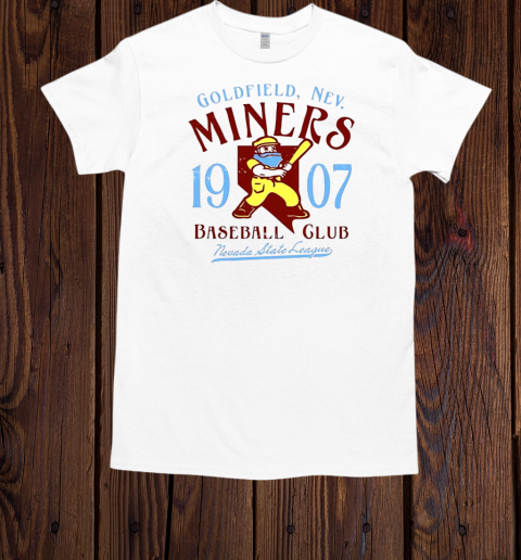 Goldfield Miners Nevada vintage defunct baseball teams  Classic Men's T-shirt