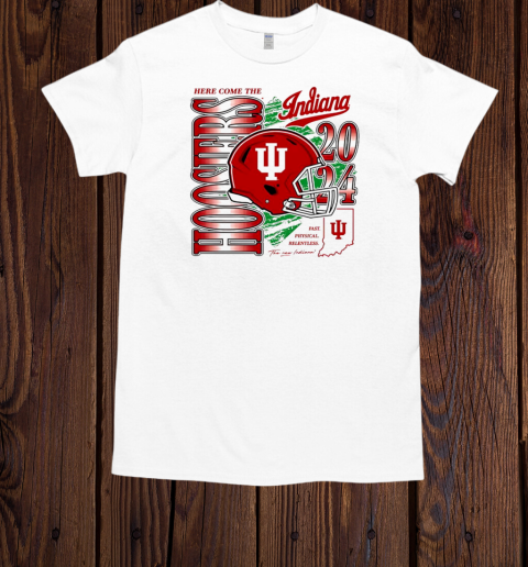 Here come the Hoosiers football  Classic Men's T-shirt