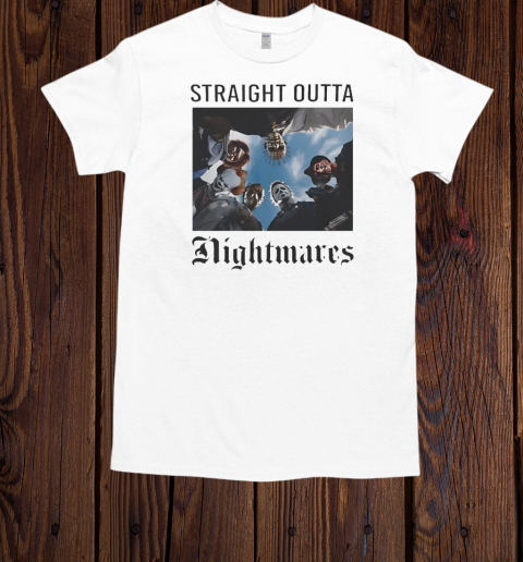 Horror character straight outta nightmare Halloween  Classic Men's T-shirt