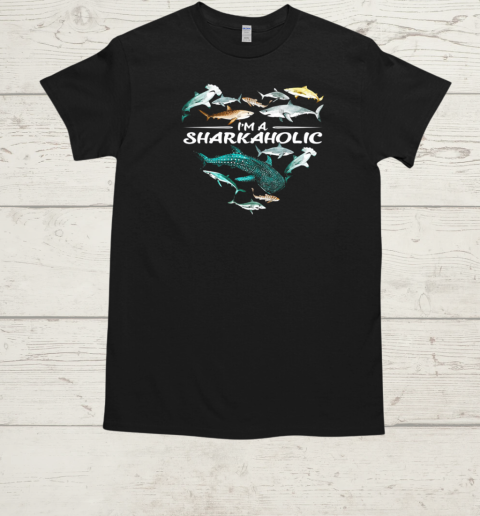 I'm A Sharkaholic  Classic Men's T-shirt