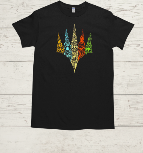 Magic The Gathering mana doodle T-Shirt