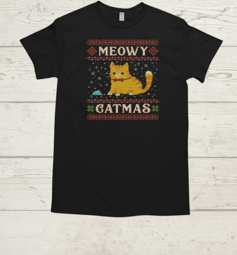 Meowy Catmas T-Shirt