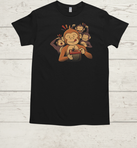 Monkey Business Old Cassette Pencil 80's by Tobe Fonseca T-Shirt