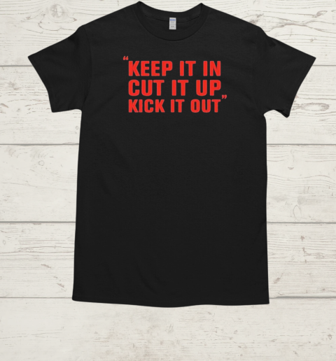 Official Boom Crash Opera Keep It In Cut It Up Kick It Out T-Shirt