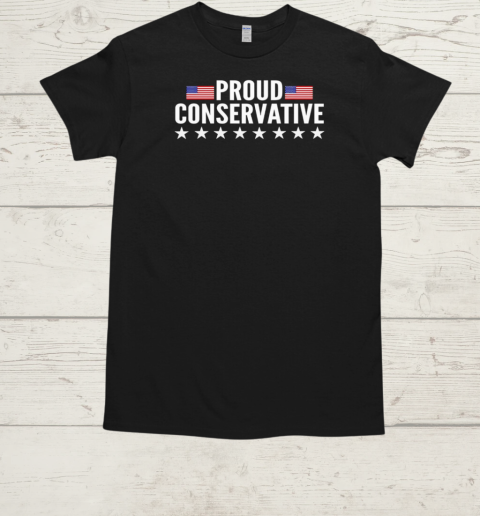 Proud conservative American flag  Classic Men's T-shirt