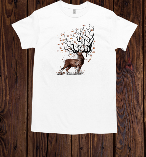 Autumn deer  Classic Men's T-shirt