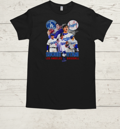 Los Angeles Dodgers Shohei Ohtani MVP 2024 World Series Signature T-Shirt