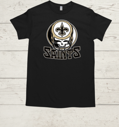 NFL And Grateful Dead And New Orleans Saints 2024  Classic Men's T-shirt