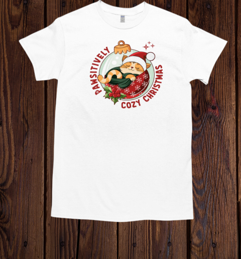 Pawsitively Cozy Christmas  Classic Men's T-shirt