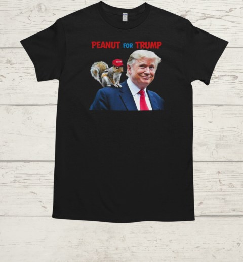 Peanut The Squirrel for Trump 2024  Classic Men's T-shirt