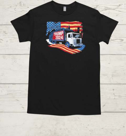 Trump 2024 Garbage Truck  Classic Men's T-shirt